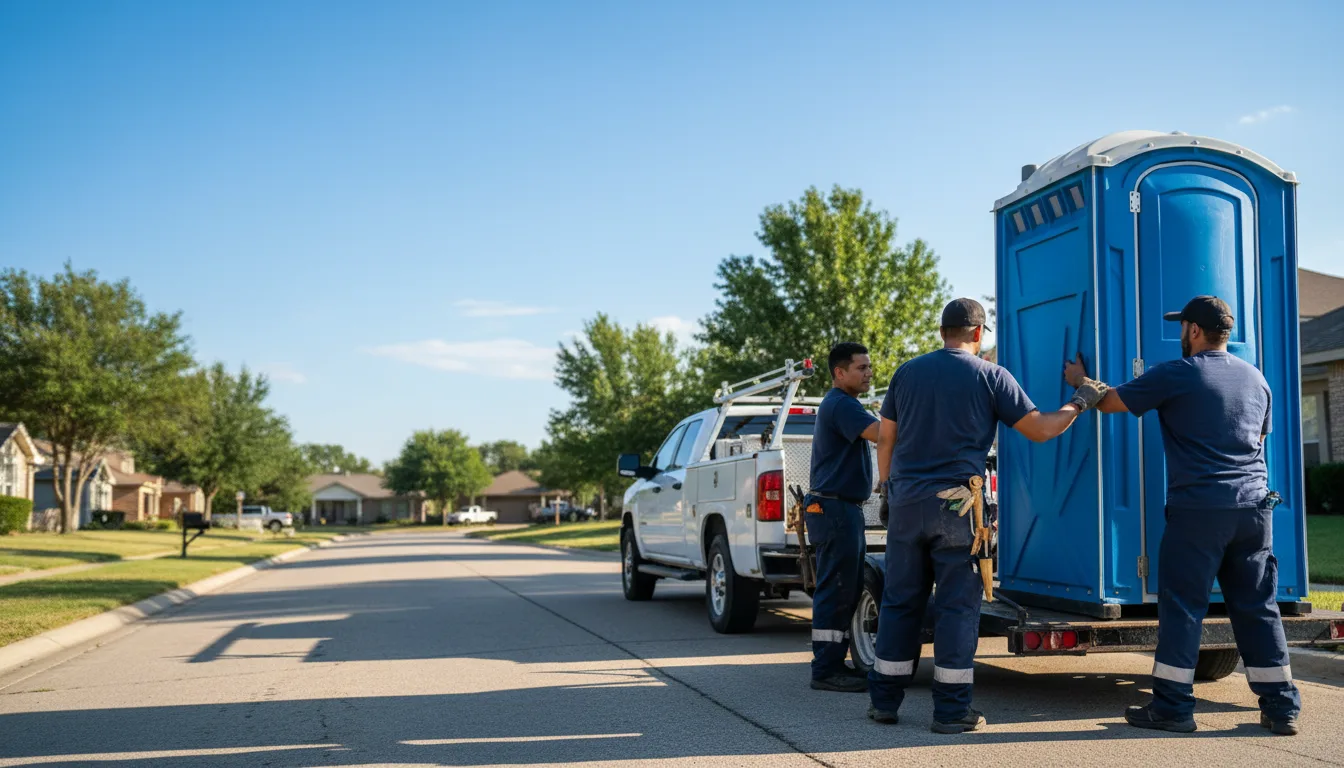Portable Toilet Rental in Sweet Home, TX near me